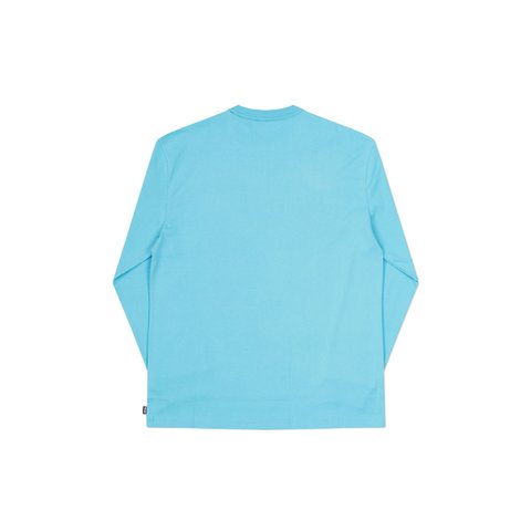 Palace BASICALLY A LONGSLEEVE AQUA BLUE - Colorway