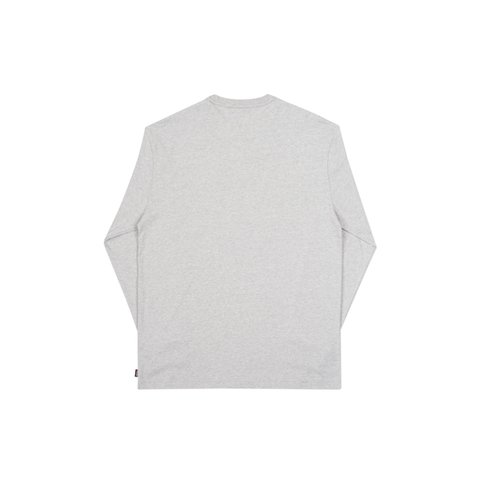 Palace BASICALLY A LONGSLEEVE GREY MARL - Colorway