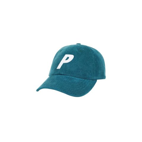 P 6-PANEL BOTTLE GREEN CORD