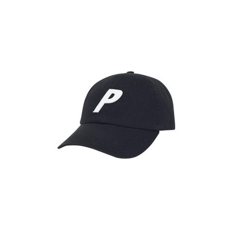 P 6-PANEL BLACK