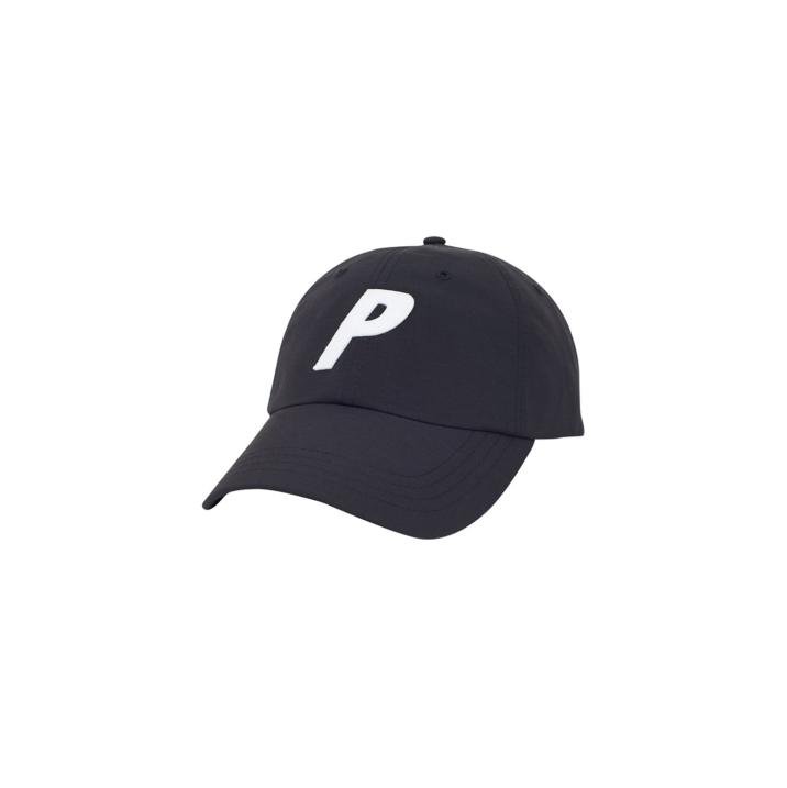 P 6-PANEL QUICK DRY BLACK