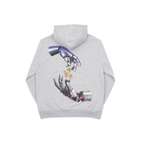 Palace ERGOCHRONIC HOOD GREY MARL - Colorway