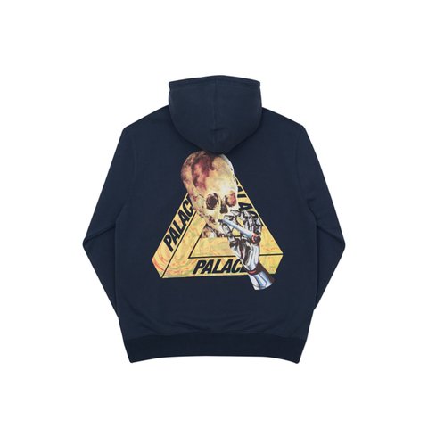 Palace SKELEDON HOOD NAVY - Colorway