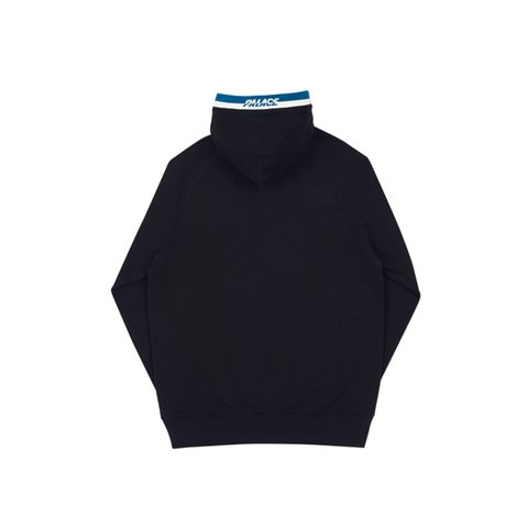 Palace SPLITTER HOOD BLACK / TEAL-WHITE - Colorway