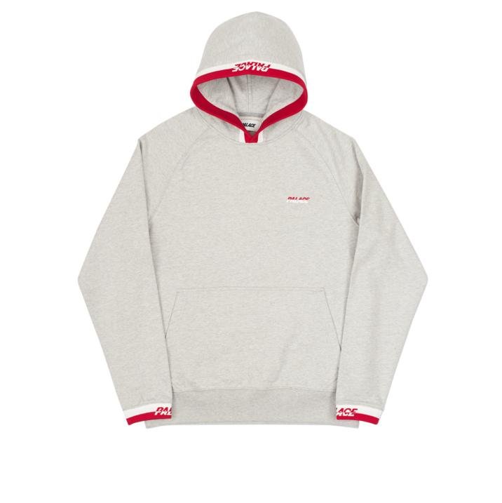 SPLITTER HOOD GREY MARL / RED-WHITE