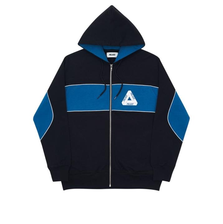 2 TONE HOOD BLACK / BLUE