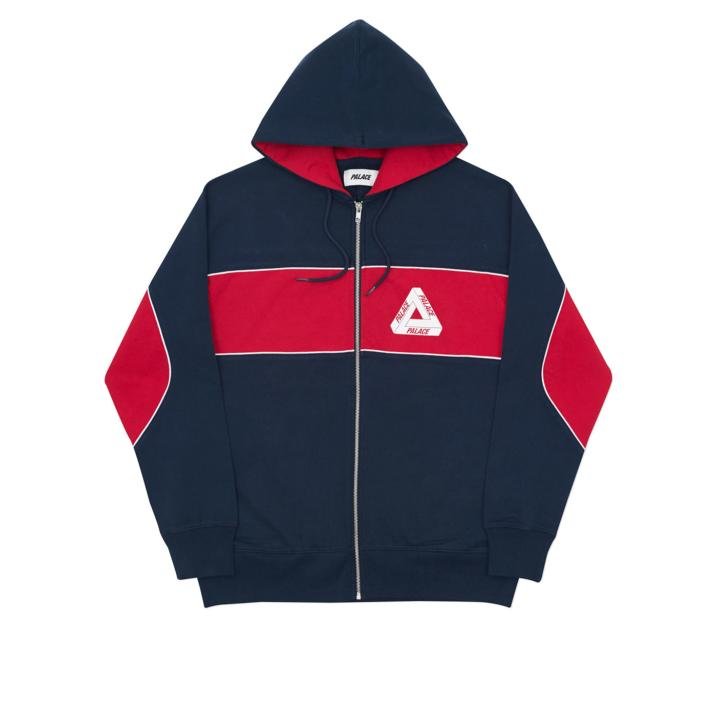 2 TONE HOOD NAVY / RED