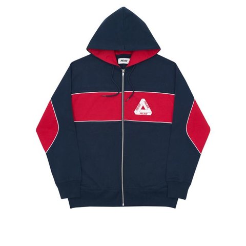 2 TONE HOOD NAVY / RED