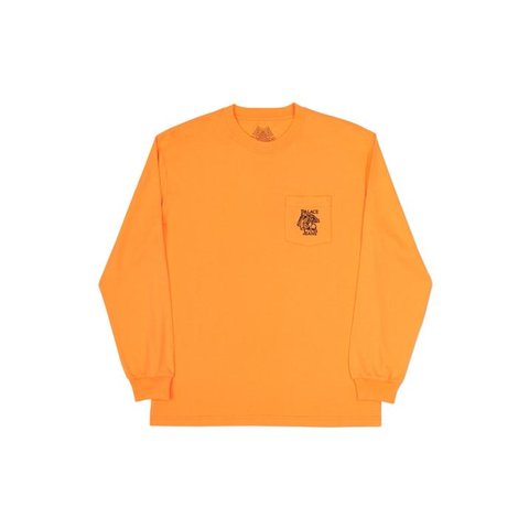 P JEANS POCKET LONGSLEEVE ORANGE