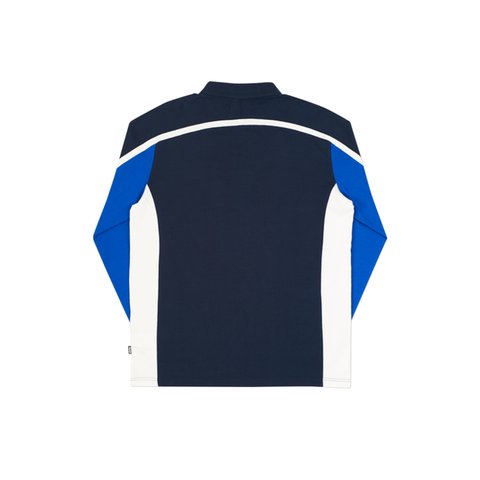 Palace YAMAN 220 LS POLO NAVY - Colorway