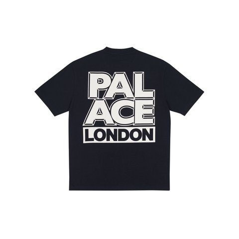 Palace LONDON T-SHIRT BLACK - Colorway