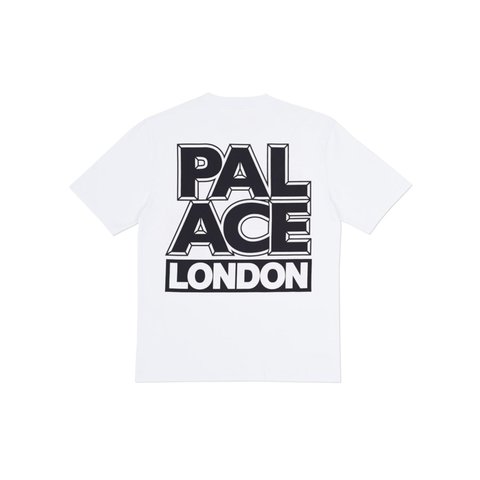 Palace LONDON T-SHIRT WHITE - Colorway