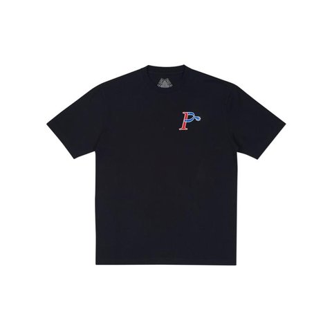 P SPUR T-SHIRT BLACK
