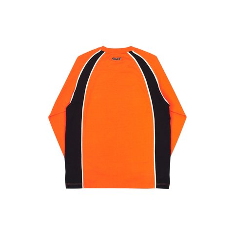 Palace PIPE LONG SLEEVE TOP ORANGE / BLACK - Colorway