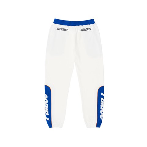 Palace YAMAN TRACK BOTTOM WHITE / BLUE - Colorway