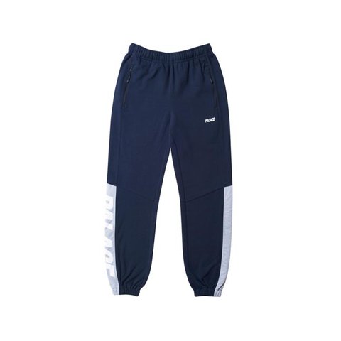 OVERLAY TRACK PANT NAVY / WHITE