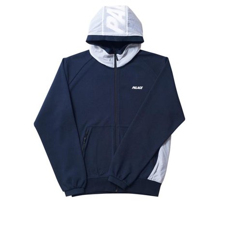 OVERLAY TRACK TOP NAVY / WHITE
