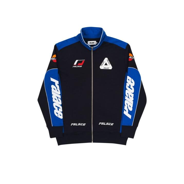 YAMAN TRACK TOP BLACK / BLUE
