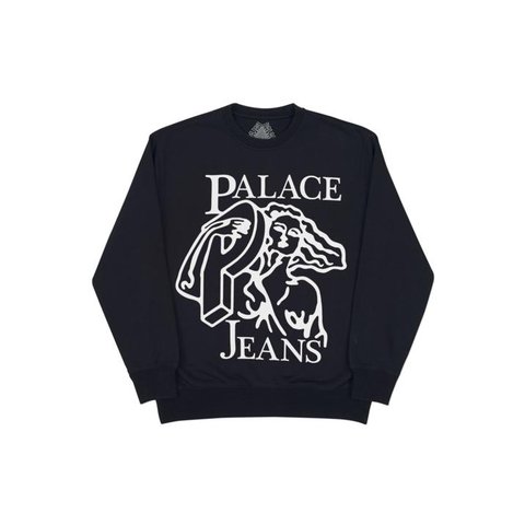 P JEANS CREW BLACK