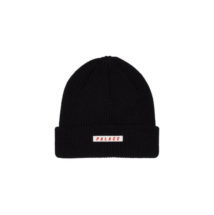 SPACED BEANIE BLACK