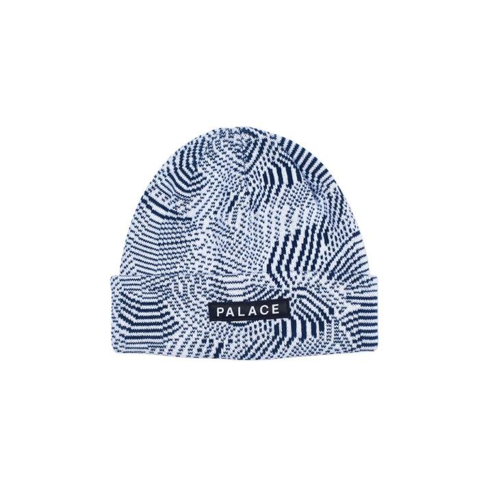 SWIRLY WURLY BEANIE NAVY