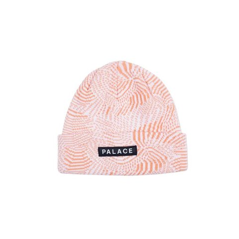 Palace SWIRLY WURLY BEANIE PEACH
