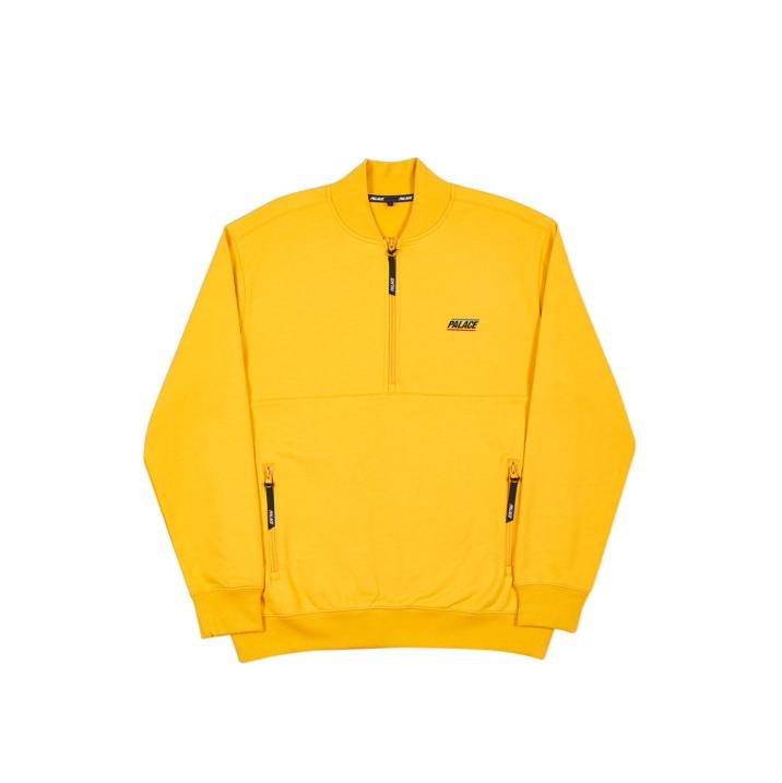 HALF ZIP BOMBER CITRUS YELLOW