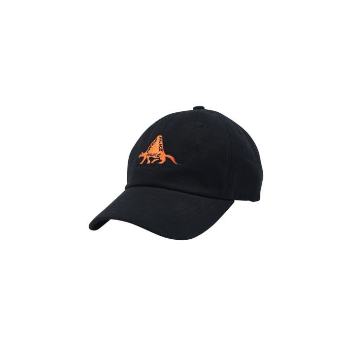 TRIANGLOSAURUS 6-PANEL BLACK