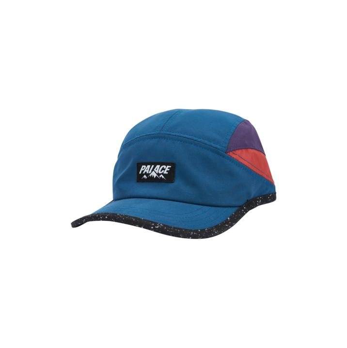OUTDOOR SHELL RUNNING HAT TEAL / PURPLE / RED