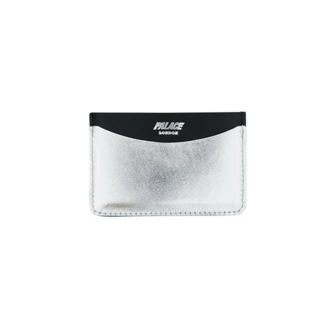 Palace CARD HOLDER BLACK / SILVER - Colorway