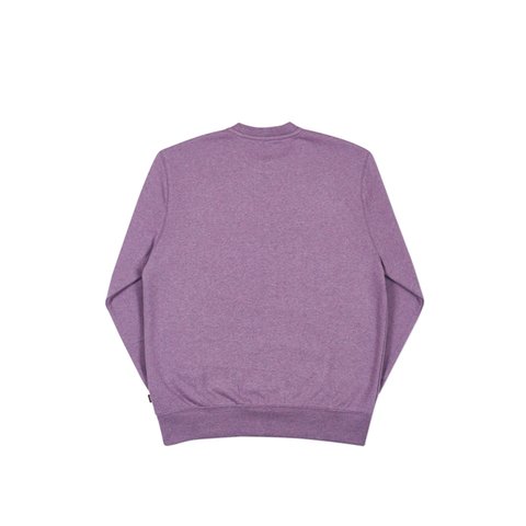 Palace BASICALLY A CREW PURPLE MARL - Colorway