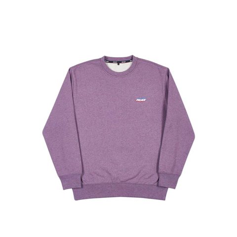 Palace BASICALLY A CREW PURPLE MARL