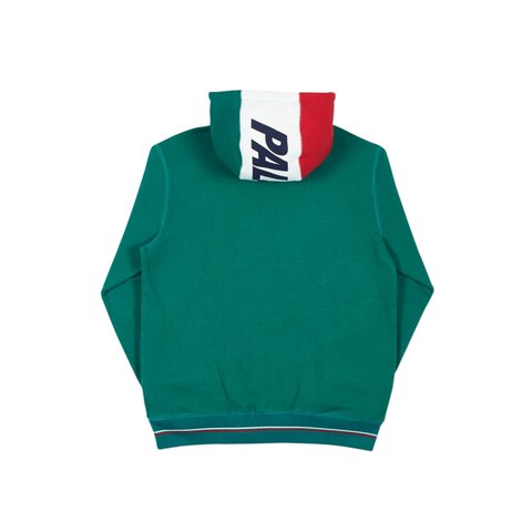 Palace FLAGIN HOOD GREEN - Colorway