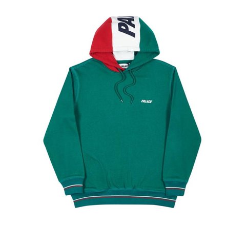 Palace FLAGIN HOOD GREEN