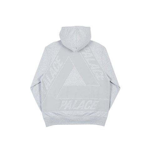 Palace JUMBO FERG HOOD GREY MARL - Colorway