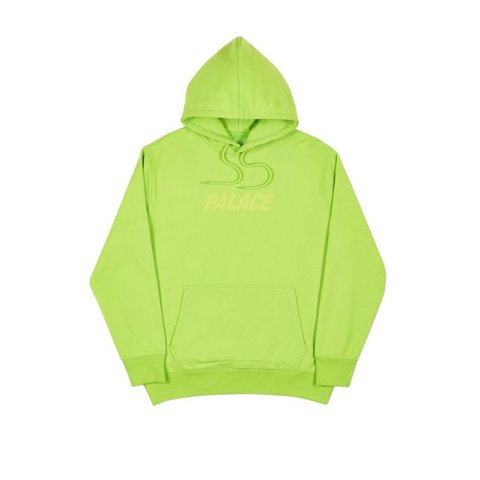 Palace JUMBO FERG HOOD LIME GREEN