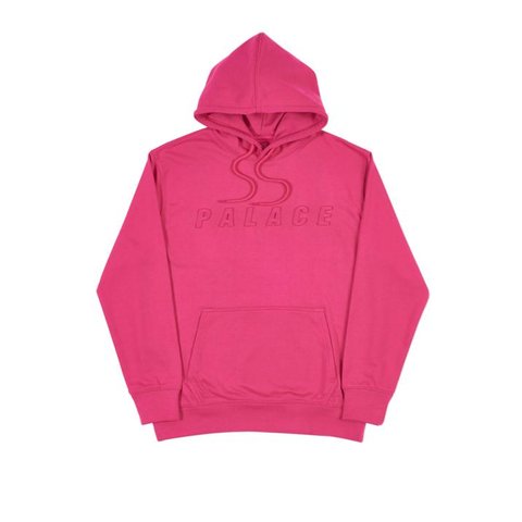 Palace P-A-L HOOD HOT PINK