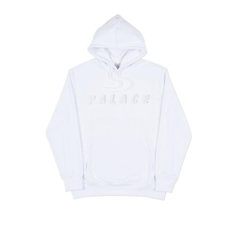 Palace P-A-L HOOD WHITE