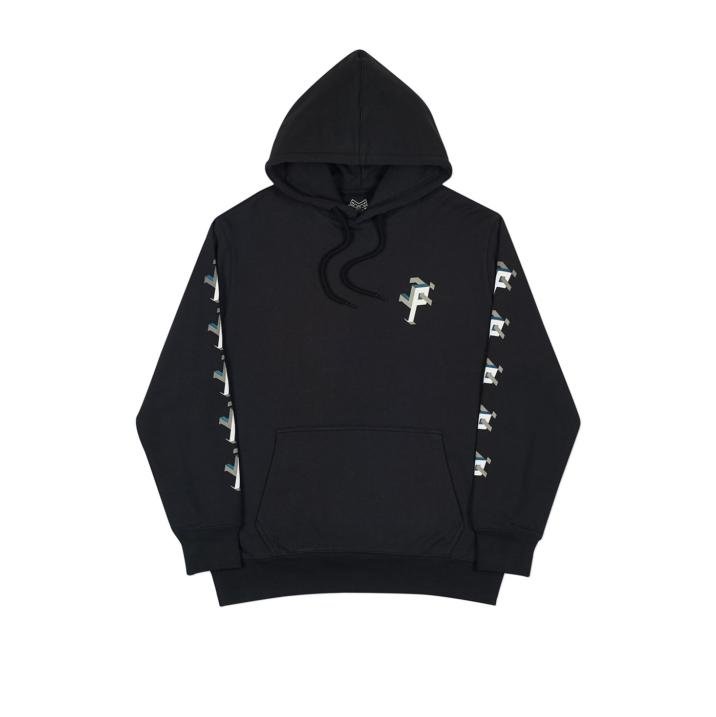 P MAN HOOD BLACK