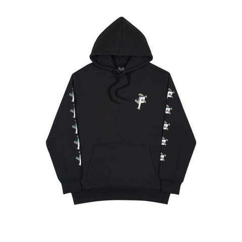 Palace P MAN HOOD BLACK