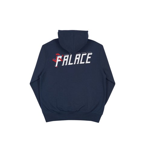Palace P MAN HOOD NAVY - Colorway
