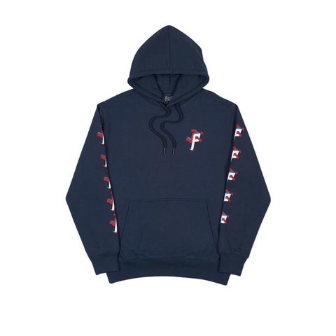 Palace P MAN HOOD NAVY