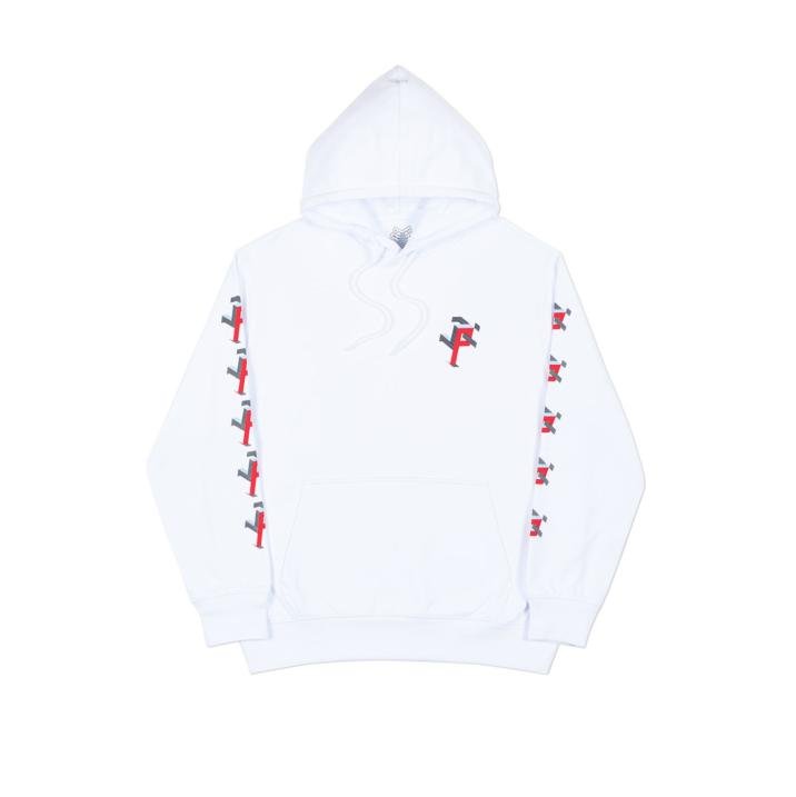 P MAN HOOD WHITE