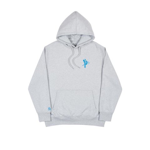 Palace POUND HOOD GREY MARL