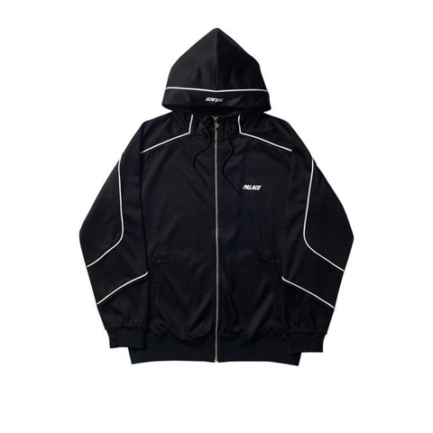 PIPELINE HOODED TRACK JACKET BLACK
