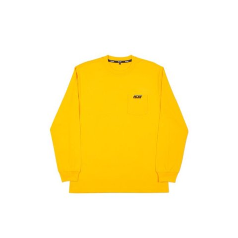 Palace BASICALLY A POCKET LONGSLEEVE CITRUS YELLOW