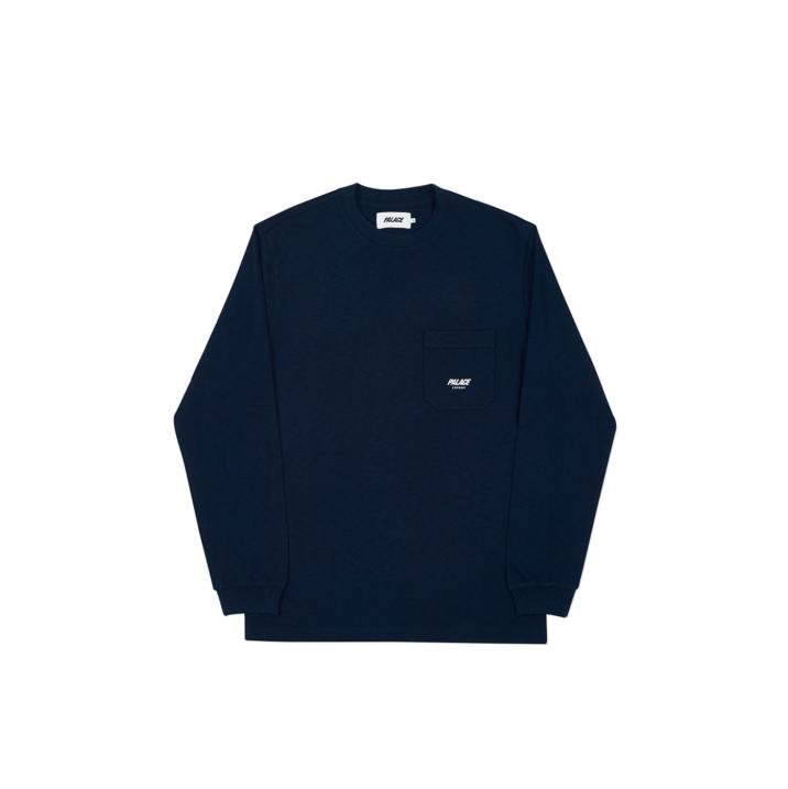 SLUB POCKET LONGSLEEVE NAVY