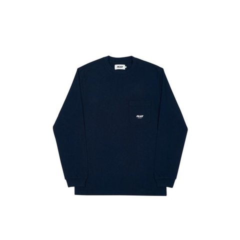Palace SLUB POCKET LONGSLEEVE NAVY