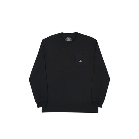 Palace PJ'S POCKET LONGSLEEVE BLACK