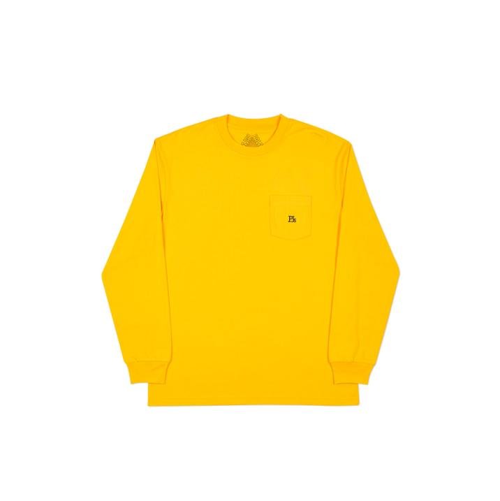 PJ'S POCKET LONGSLEEVE CITRUS YELLOW